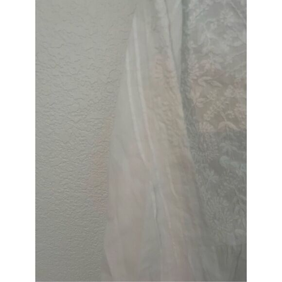 Chaudry 3/4 Sleeve Lace, Embroidered Mini Dress NEW - Picture 5 of 7